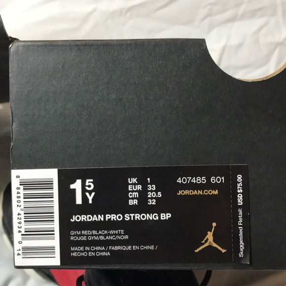 Jordan Pro Strong basketball shoes - Picture 8 of 8